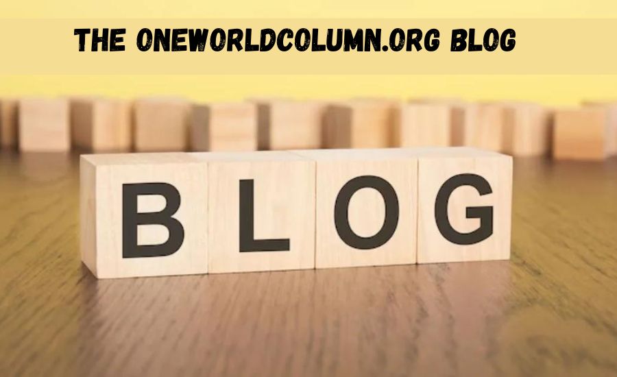 the oneworldcolumn.org blog