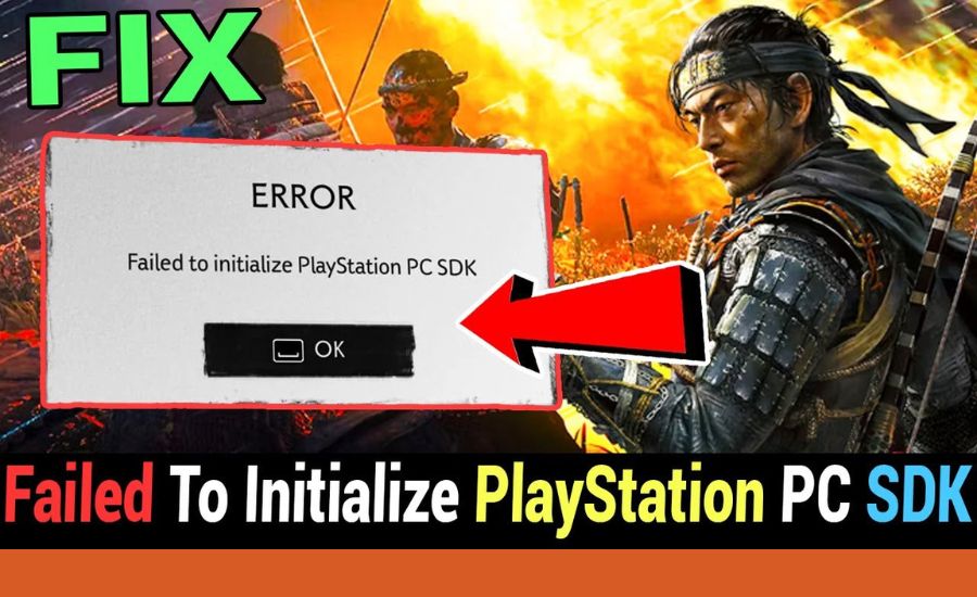 failed to initialize playstation pc sdk