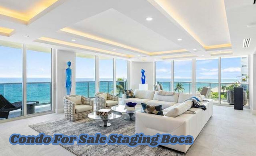 condo for sale staging boca