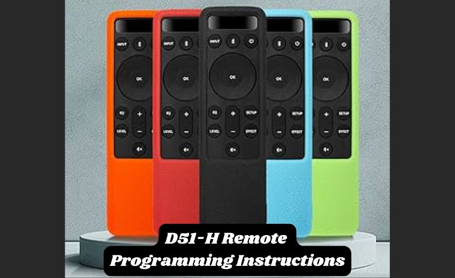 d51-h remote programming instructions