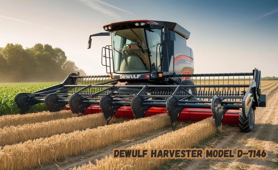 dewulf harvester model d-7146