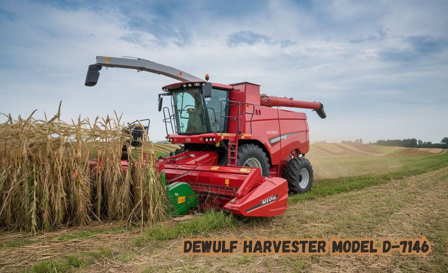 dewulf harvester model d-7146