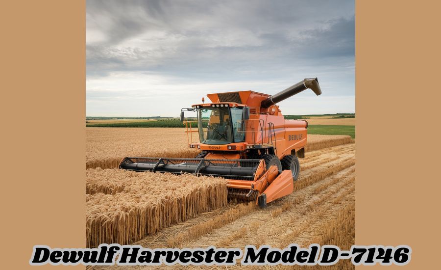 dewulf harvester model d-7146