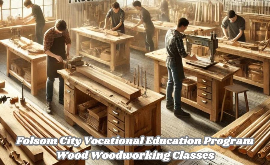 folsom city vocational education program wood woodworking classes