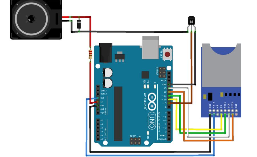 noise reduction in electronic circuits 5v leds