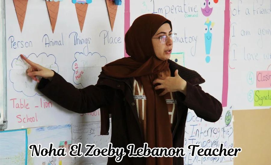 noha el zoeby lebanon teacher