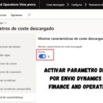 activar parametro dividir por envio dynamics 365 finance and operations