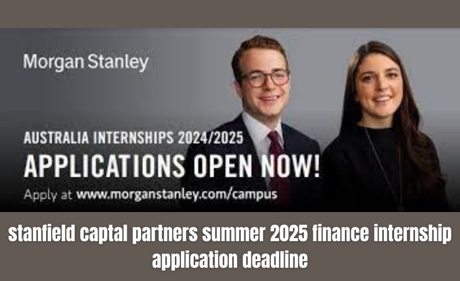 stanfield captal partners summer 2025 finance internship application deadline