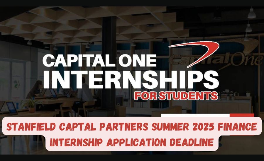 stanfield captal partners summer 2025 finance internship application deadline