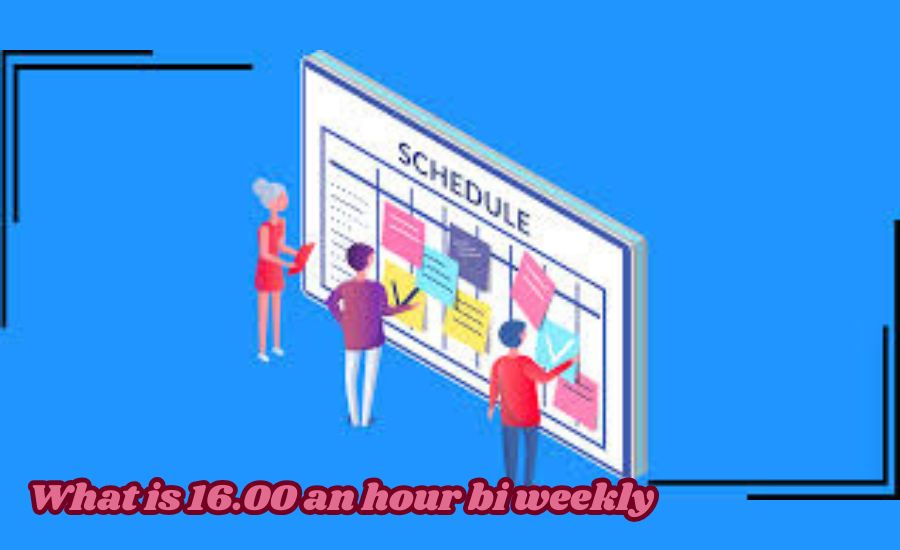 what is 16.00 an hour bi weekly